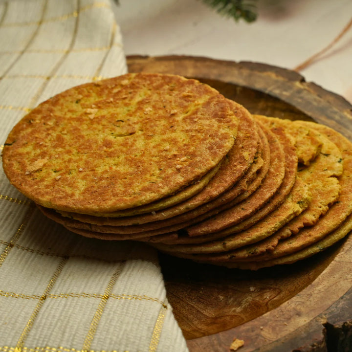 Gujarati Mini Meethi Bhakri